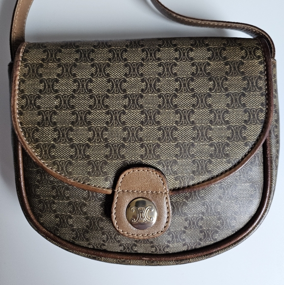 Vintage Mini Celine Macadam Crossbody - Picture 2 of 5